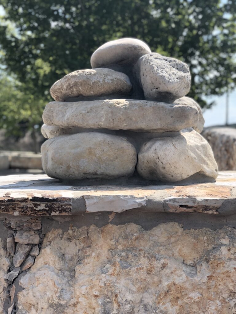 12 Stones Sculpture at Kerrville Park