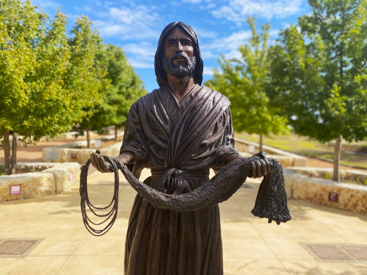 The Fisher of Men statue.